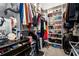 Walk-in closet with custom shelving at 1110 Briar Cove Cir, Atlanta, GA 30329