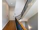 Apartment hallway with wood floors and wall details at 2440 Peachtree Nw Rd # 22, Atlanta, GA 30305