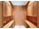 Long desk and storage space in home office with custom cabinets at 2440 Peachtree Nw Rd # 22, Atlanta, GA 30305