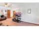Comfortable living room featuring neutral walls and carpeted floor at 3016 Deshong Dr, Stone Mountain, GA 30087