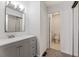 Updated bathroom featuring new vanity and toilet room at 1661 Paddlewheel Dr, Marietta, GA 30062