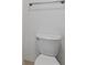 Close-up of a white, modern toilet in a renovated bathroom at 1661 Paddlewheel Dr, Marietta, GA 30062