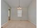 Dining room with chandelier and natural light at 189 Meadow Spring Dr, Temple, GA 30179