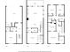 Floor plans show layout of levels including bedrooms, living room, kitchen, and baths at 1949 Skyfall Cir, Brookhaven, GA 30319