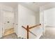Upstairs hallway with carpeted floors at 2520 Laurel Nw Cir, Atlanta, GA 30311