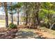 Wooden swing in private wooded lot at 1037 Windermere Xing, Cumming, GA 30041