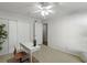 Bright home office with desk and closet storage at 2955 Seven Pines Se Ln # 203, Atlanta, GA 30339