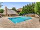 Beautiful community pool area with lounge chairs and well-maintained landscaping at 2955 Seven Pines Se Ln # 203, Atlanta, GA 30339