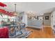 Living room features decor, hardwood floors and natural light at 281 Hiawassee Dr, Woodstock, GA 30188