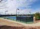 Well-maintained community tennis courts providing residents with opportunities for recreational play and exercise at 281 Hiawassee Dr, Woodstock, GA 30188