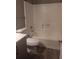 Clean bathroom with a shower and tub combo and modern fixtures at 359 Cedar Ridge Trl, Lawrenceville, GA 30046