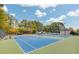 Community tennis courts with well-maintained surfaces and surrounding trees at 1945 Wenlok Ne Trl, Marietta, GA 30066