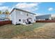 Large backyard with patio area at 7545 Rambling Vale, Cumming, GA 30028