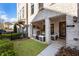 Beautiful patio area with outdoor fireplace and comfortable seating, ideal for entertaining guests at 520 Clover Ln, Alpharetta, GA 30009