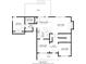 Main floor plan featuring a kitchen, living room, dining area, and access to the porch at 5815 P.W.A. Dr, Cumming, GA 30041