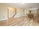 Spacious finished basement with hardwood floors and a pool table for entertainment at 802 Eagle Glen Xing, Woodstock, GA 30189
