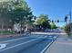 A picturesque street view showcasing the intersection of two roads in a town at 802 Eagle Glen Xing, Woodstock, GA 30189