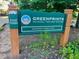 Greenprints Regional Trailway System sign with Noonday Creek Trail at 802 Eagle Glen Xing, Woodstock, GA 30189