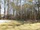 Expansive backyard with mature trees, offering a private and serene outdoor space at 1211 Saxony Se Dr, Conyers, GA 30013