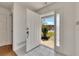 Bright foyer showcasing tile flooring and a view of the home's exterior at 16 Montclair Ct, Cartersville, GA 30121
