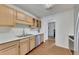 Cozy kitchen features stainless steel appliances, wooden cabinets, and pristine countertops at 16 Montclair Ct, Cartersville, GA 30121