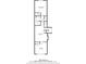 Second floor plan with labelled rooms and measurements showing the layout of the bedrooms and bathrooms at 2628 White Oak Dr, Decatur, GA 30032