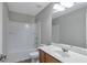 Bathroom with tub/shower combination at 3455 Flycatcher Way, Duluth, GA 30097