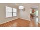 Bright dining area with natural light and hardwood floors at 3455 Flycatcher Way, Duluth, GA 30097