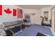 Recreation area with ping pong table and exercise equipment. Great for hobbies and staying active at 3828 Morning Meadow Ln, Buford, GA 30519