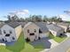 Aerial view of a beautiful home in a serene, quiet neighborhood at 5034 Little Harbor Way, Acworth, GA 30101