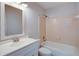 Bathroom features a shower and tub combo and a single sink vanity at 2228 Arbor Forest Sw Trl, Marietta, GA 30064