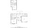 Home blueprint featuring both the first and second floor plans at 3189 Terramar Dr, Atlanta, GA 30341