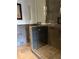 Modern bathroom showcasing a glass-enclosed shower with gray tile and contemporary fixtures at 206 11Th Ne St # 205, Atlanta, GA 30309