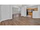 Open-concept living area combining comfort and functionality with kitchen view at 4571 Parkway Cir, Atlanta, GA 30349