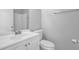 Clean and well-maintained bathroom with bright lighting and vanity at 8633 Hilltop Rd, Jonesboro, GA 30236