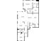 Detailed floor plan showcasing the layout of the main level including kitchen, living room, and bedrooms at 1929 Finnish Ln, Kennesaw, GA 30152