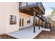 Covered back patio with walkout basement access and view of the home's upper level deck at 2517 Hampton Park Ct, Marietta, GA 30062