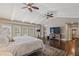 Bedroom featuring a trey ceiling and built-in shelves at 2814 Adams Oaks Ln, Marietta, GA 30062