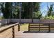 A view of the fenced backyard with a deck, offering privacy and a place for outdoor enjoyment at 1882 Rosewood Rd, Decatur, GA 30032