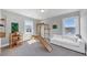 Bedroom featuring a climbing structure, a dollhouse, and a white couch at 3020 Barnes Mill Ct, Roswell, GA 30075