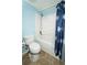 Well-lit bathroom with modern fixtures and a shower-tub combo at 4130 N Quail Dr, Douglasville, GA 30135