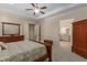 Spacious main bedroom with en suite bathroom and ample closet space at 2564 Lulworth Ne Ln, Marietta, GA 30062