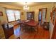 Dining room with chandelier and dining table at 3528 Highway 42 S, Locust Grove, GA 30248