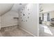 Bright bonus room offers versatile space with neutral walls and soft carpet at 1019 Walnut Creek Dr, Woodstock, GA 30188