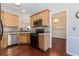 Well-appointed kitchen featuring sleek appliances, generous counter space, and seamless access to the adjacent dining area at 1019 Walnut Creek Dr, Woodstock, GA 30188