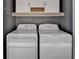 Laundry area featuring side-by-side, front-loading machines at 5159 Roswell Rd # 7, Sandy Springs, GA 30342