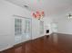 Dining room with hardwood floors, bright lighting, and access to the back yard at 2158 Berryhill Se Cir, Smyrna, GA 30082