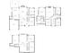 A comprehensive home floor plan, including the basement, first, and second floors at 960 Whitehawk Trl, Lawrenceville, GA 30043