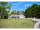 Lovely single-story home with a green lawn, neutral siding and an attached garage on a large lot at 313 Ridge Hill Cir, Canton, GA 30115