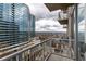 Balcony view of the city skyline with high rise buildings at 855 Peachtree Ne St # 1508, Atlanta, GA 30308